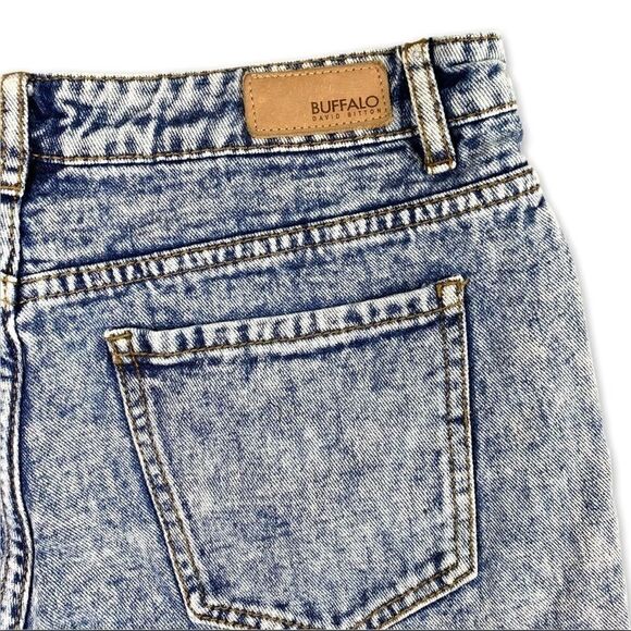 Buffalo David Bitton Distressed Cutoff Jean Shorts - Picture 5 of 5